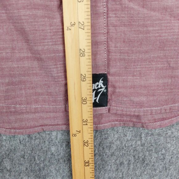 Rock 47 Men's Size X-Large Red Western Shirt Embroidered Pearl Snap Wrangler - Picture 6 of 7